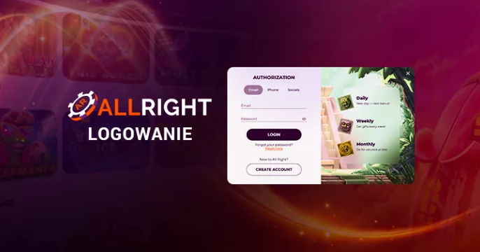 allright casino login