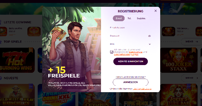 allright casino login